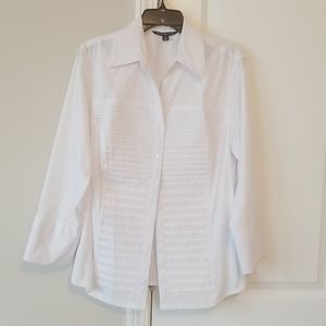 Woman White Blouse
